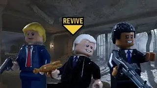 Lego Presidents play Call of Duty Zombies