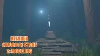 Blender Sword In Stone Part 2: Modeling Tutorial