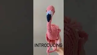 How CUTE is This Macrame Flamingo?