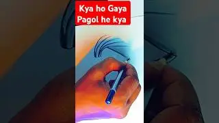 Kya ho Gaya 😭😭  kaise drawing Karu #shorts #trending #viralvideo