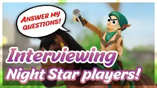 👀 I interviewed NIGHT STAR PLAYERS!
