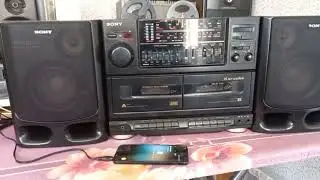 Музыкальный центр Sony CFS-RW280S.