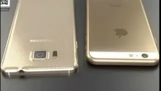 iPhone 6 concept  vs Samsung Galaxy Alpha