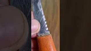Sharpened / Cleaned Ugly  Dull Knife🔪