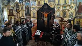 Проповедь митрополита Николая на второй Пассии в Кафедральном соборе