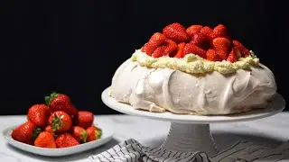 Pavlova Recipe | Strawberry Pavlova | How to make Pavlova
