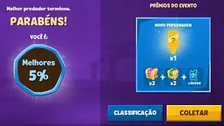 Top 5% no evento semanal + labirinto de tesouros!! 