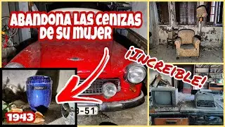 Decadente Casa de 1943 Abandonada ¡CON LAS CENIZAS DE SU MUJER! // AnitaNext