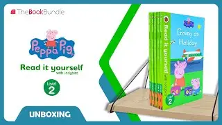 Peppa Pig Read It Yourself with Ladybird Level 2, 5 Books Collection Set by Liz Braswel