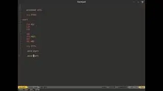 6502 Assembly Formatting