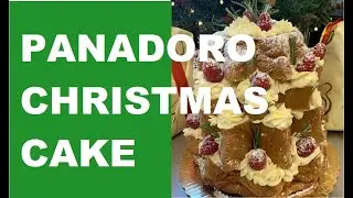 25 DAYS OF VLOGMAS | Panadoro Italian Christmas Tree Cake
