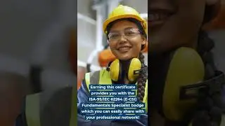 Introducing the ISA 95 Certificate
