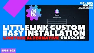Installation of Littlelink on Docker using Portainer | Linktree Alternative