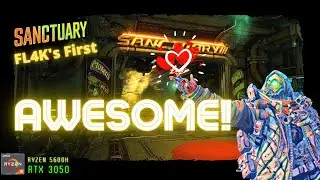 Borderlands 3 FL4K gameplay boarding Sanctuary for the first time 2022 Asus vivobook pro 15 oled