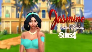 CREANDO a JASMINE | Aladdin en LOS SIMS 4 | Reto Cas | #MesDisney + Lista de CC 😍🐯