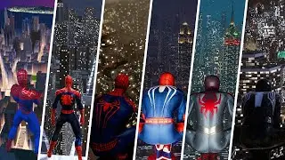 Night Evolution in Spider-Man Games (2004 - 2023) - Marvel's Spider-Man 2