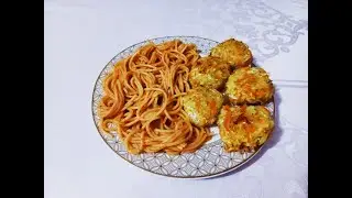 Тез жасалатын кешкі ас. Котлет и лапша. Быстрый ужин