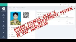 Online Student Exam Management and Attendance php Script | Best php scrip | Sabse Acchi Php script