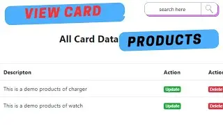 View All products in Cart eCommerce Shopping Cart using PHP and MySql in Hindi View cart in php |