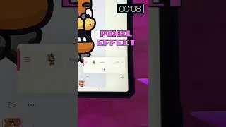 FNAF 🐻 Pixel Effect Tutorial ⚠️ Jump Scare Warning ⚠️