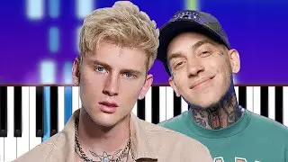 Machine Gun Kelly & blackbear – my ex’s best friend (Piano Tutorial)