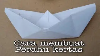 Cara membuat Perahu kertas ⛵⛵⛵