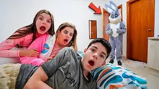 THE NAUGHTY RABBIT - WE SPENT THE NIGHT AT THE RABBIT'S HOUSE AND SOMETHING HAPPENED AT 3 AM - Pa...