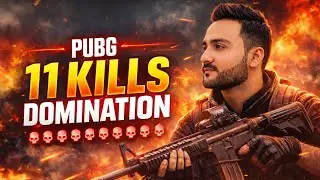 PUBG 11 Kills Domination 🔥 Solo Squad Monster Gameplay | PUBG: Battlegrounds Best Highlights
