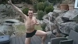 Catch the Ice Dude Shot on iPhone meme❄️