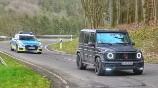 Cars At The Nürburgring - CRAZY Drifts, FAILS, POLICE, STUPID Driving and More!