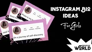 Instagram Bio Ideas For Girls