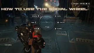 How to use the SOCIAL WHEEL in SPACE MARINE 2 | 2024