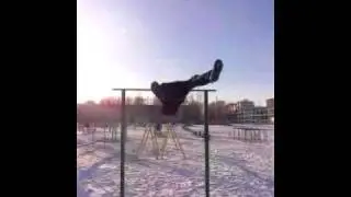 Демо видео, трюки на турнике, турникмен. Экибастуз.