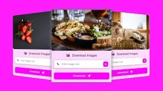 Download Images from Internet using HTML, CSS & JavaScript | #devideas