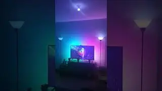 Mi arbolito de navidad para todo el año goove y philips hue #shorts #hue #govee #alexa