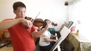 Allegro 1st movt Sonata in E Minor KV304 by Mozart - Trinity College London Violin Exam Grade 6