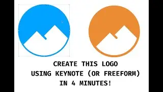 Make this logo in keynote/freeform in 4 minutes
