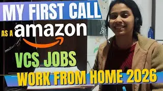 My First Call as a Amazon VCS | Amazon Associate Work Life kase hoti hain ? 