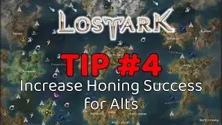 Lost Ark Tips : Increase Honing Success for Alts | #4