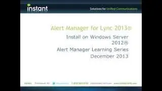Alert Manager Full Install Guide