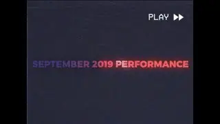 September 2019 Performance Report