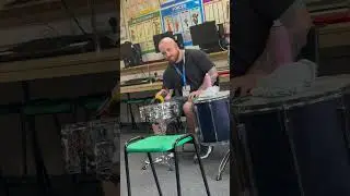Drum hack🤷‍♂️😂 #drums #drumsandlessons #drumcover #drummer #drumsolo #drumming #drums #rock #music