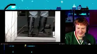 DK смотрит как панды испугались человека в сапогах // pxp night