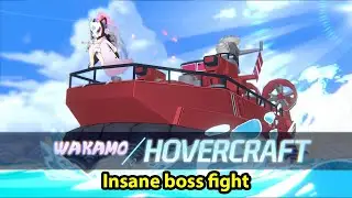 [Blue Archive] Wakamo (Hovercraft) boss fight (Insane)