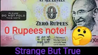 ZERO Rupees Note in Real Life || 10000 Rupees Note in Real Life || 🤔