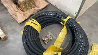 145KW diesel engine driven sewer jet cleaning machine testing