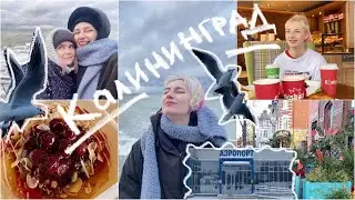 ВЛОГ| Спонтанно улетела в Калининград 🛩️🌊