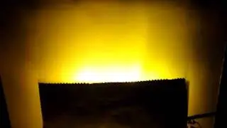 Firelight - masked by a piece of foil