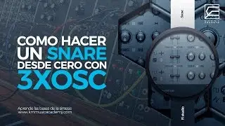 COMO HACER UN SNARE DESDE CERO Y PROCESARLO // SOUNDESIGN SNARE