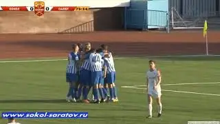 Победный мяч Никиты Олишевского в ворота Салюта.1-0.